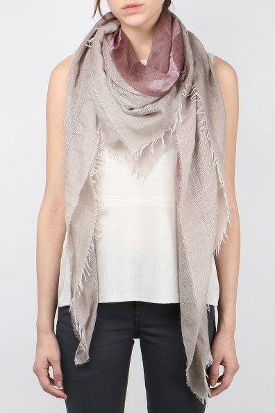 Richiami Sirolo Scarf in Old Rose Richiami Sirolo Scarf in Old Rose