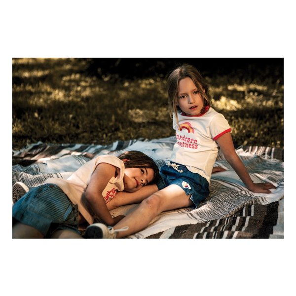KIDS Hundred Pieces Hardcore Happiness Shirt - PINK KIDS Hundred Pieces Hardcore Happiness Shirt - PINK