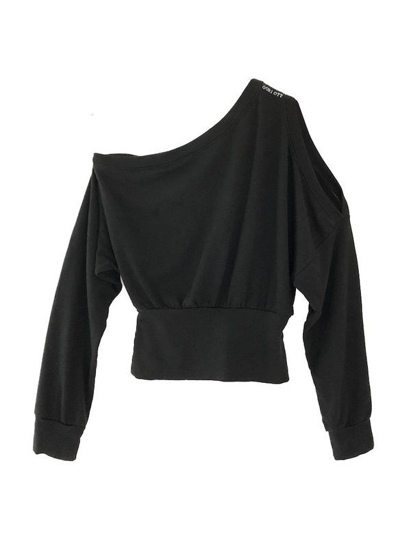 Oori Ott Ida Mono Shoulder Pullover - Deep Emerald Oori Ott Ida Mono Shoulder Pullover - Deep Emerald