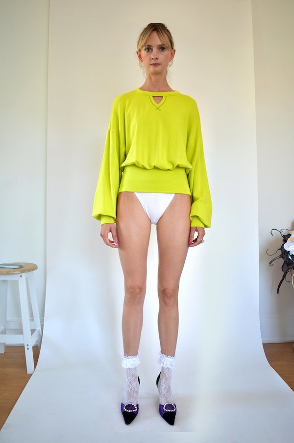 Oori Ott Romy Pullover - Tennis Ball Oori Ott Romy Pullover - Tennis Ball