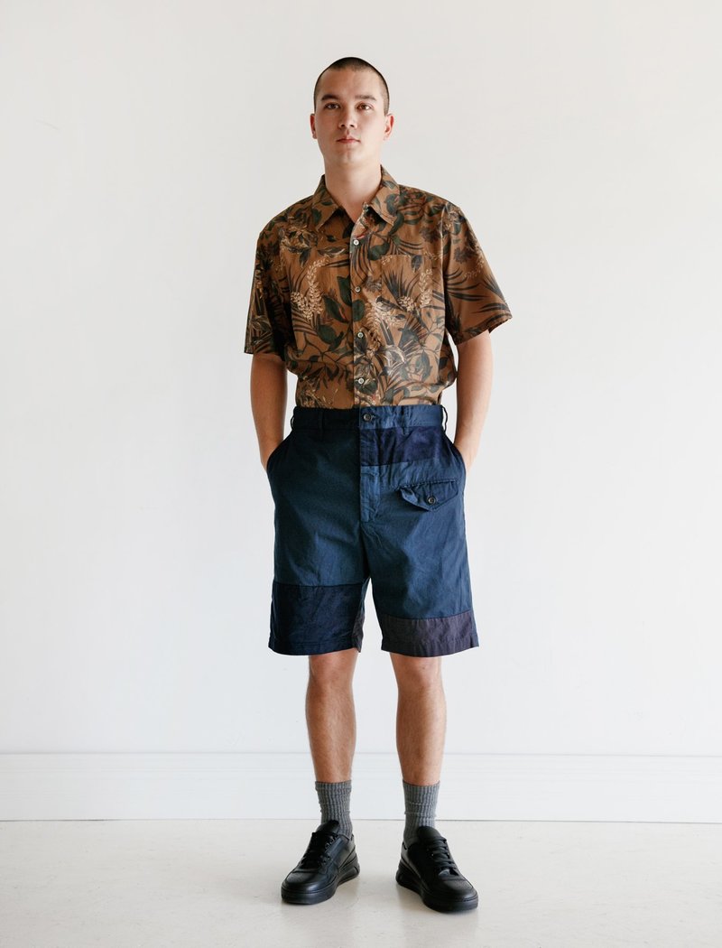 Engineered Garments Twill Ghurka Short - Navy | Garmentory