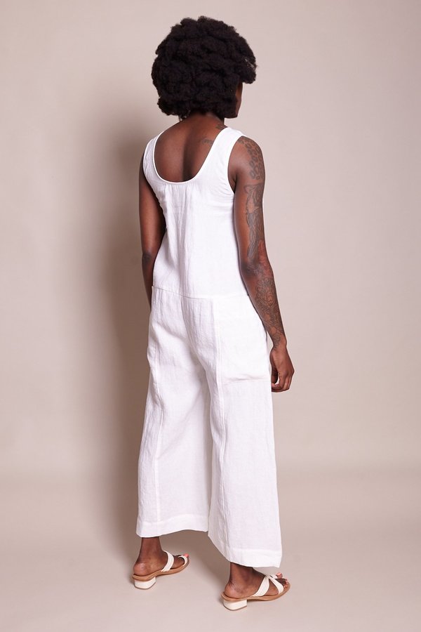 Ilana Kohn Adele Jumpsuit - Chalk 