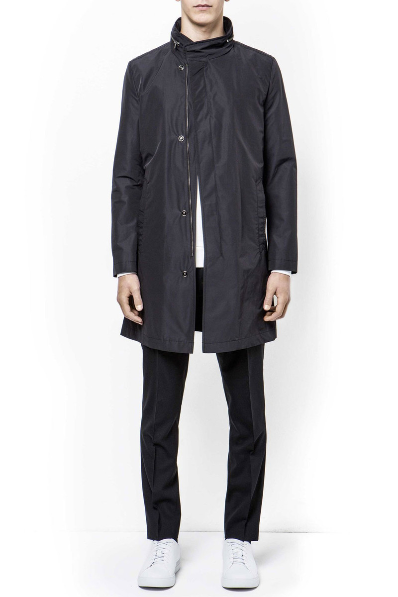 Men's Tiger of Sweden Leonard Coat | Black | Garmentory
