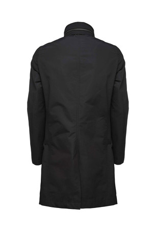 Trench-coat Homme Tiger Of Sweden Noir - Taille 44, Style Classique Avec Ceinture Et Poches
