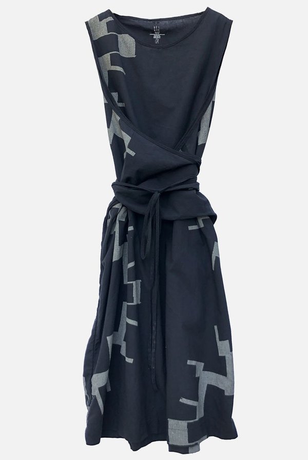 Uzi NYC Oxford Dress - Sun print Uzi NYC Oxford Dress - Sun print