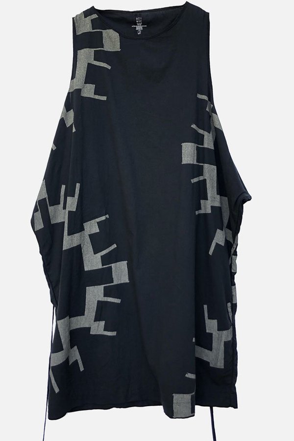 Uzi NYC Oxford Dress - Sun print Uzi NYC Oxford Dress - Sun print