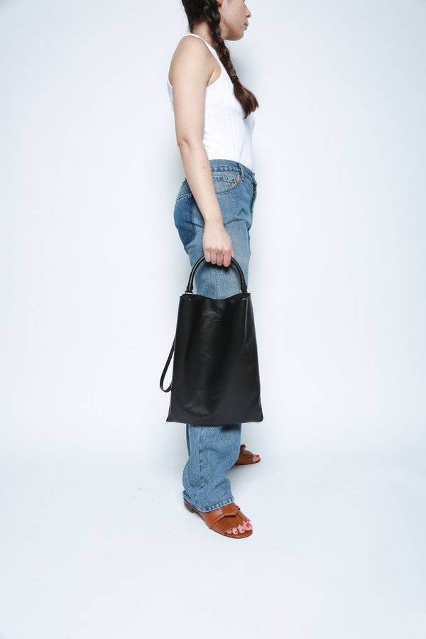Jil Sander Tootie Soft Tote Bag - Black | Garmentory