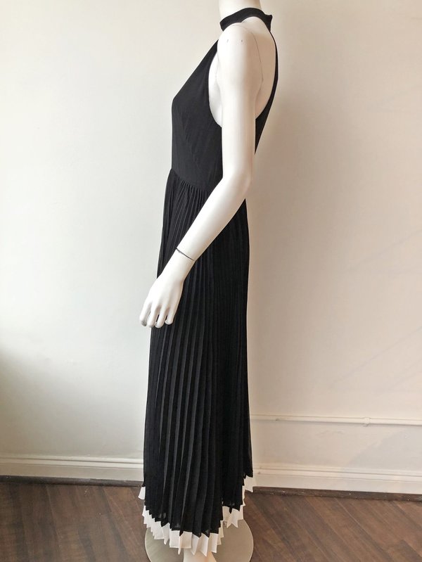 strapless open back dress Rosemarie Grecian Jersey Maxi Dress – Gina Bacconi