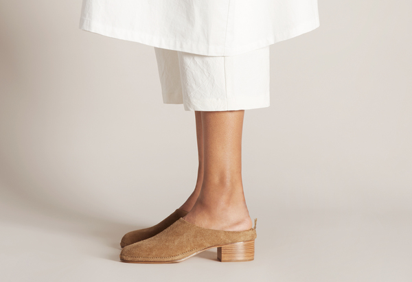 FEIT Ceremonial Mid Heel Mule FEIT Ceremonial Mid Heel Mule