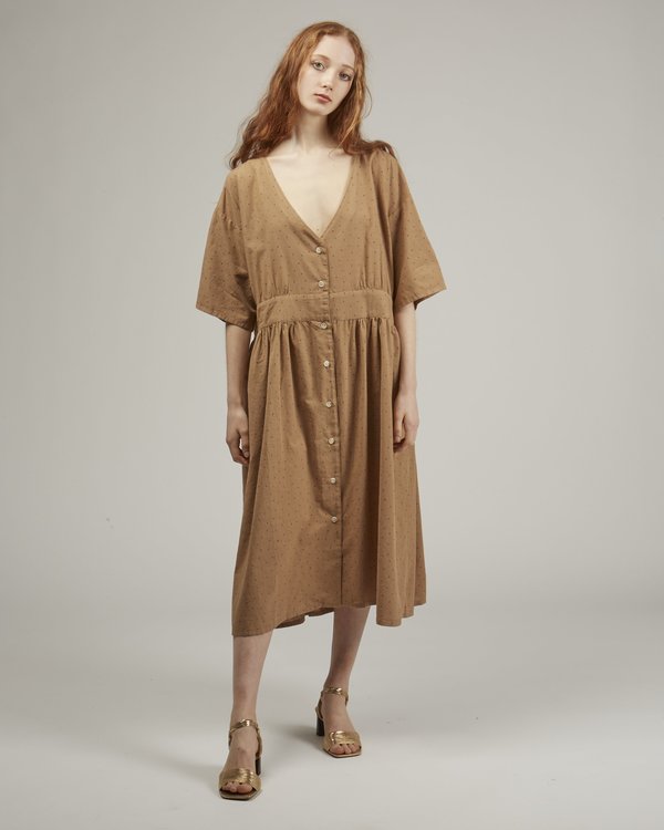 Revisited Matters Mariane dress - Clay print Revisited Matters Mariane dress - Clay print