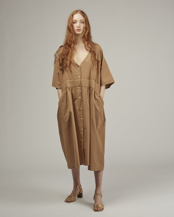 Revisited Matters Mariane dress - Clay print Revisited Matters Mariane dress - Clay print