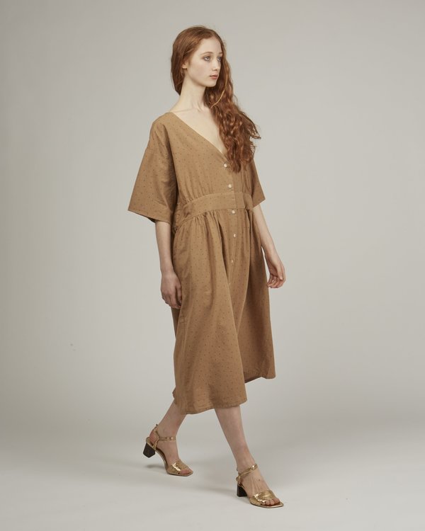 Revisited Matters Mariane dress - Clay print Revisited Matters Mariane dress - Clay print