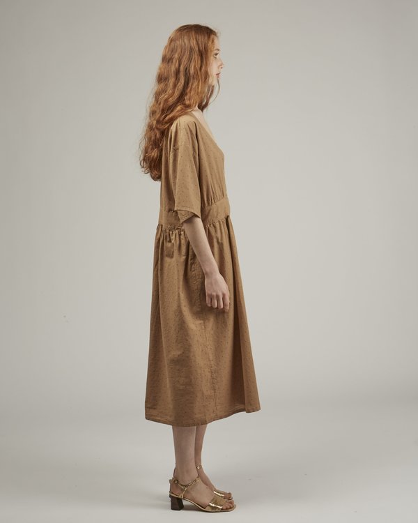 Revisited Matters Mariane dress - Clay print Revisited Matters Mariane dress - Clay print