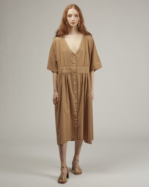 Revisited Matters Mariane dress - Clay print Revisited Matters Mariane dress - Clay print