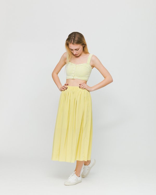 Samsoe Samsoe Nadia Skirt - Endive Samsoe Samsoe Nadia Skirt - Endive