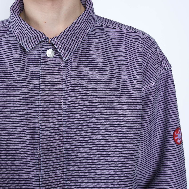 Cav Empt OVERDYE HICKORY JACKET - PINK | Garmentory