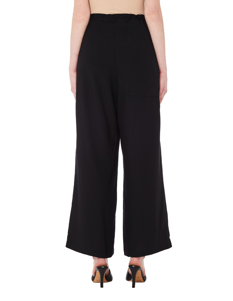 パンツ Y's yohji yamamoto wide slacks Y's by Yohji Yamamoto Wide Leg Trousers - black | Garmentory