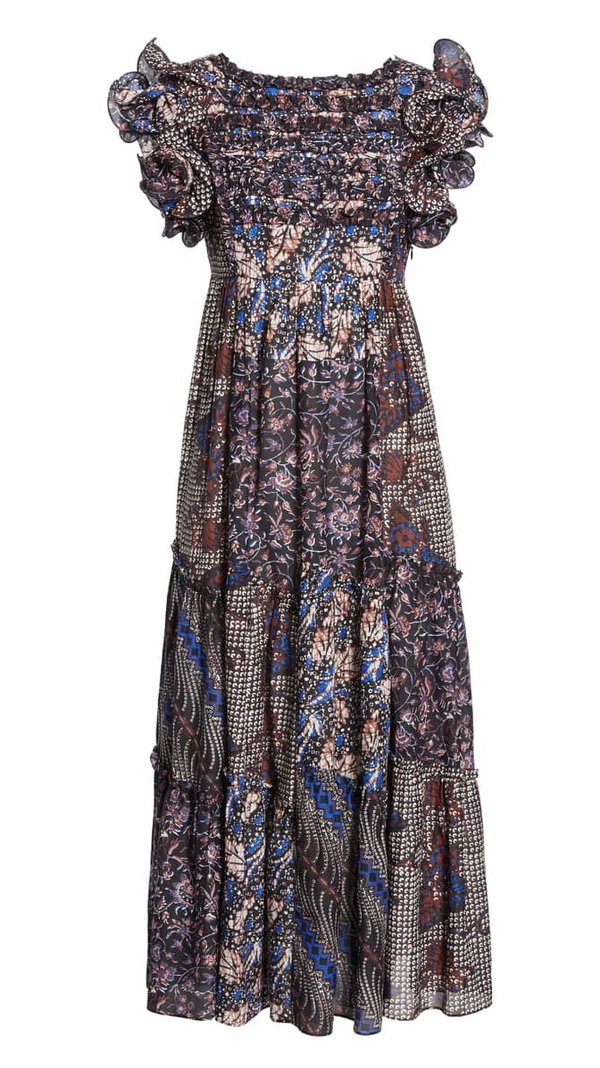 Ulla Johnson Zoya Dress - Indigo 