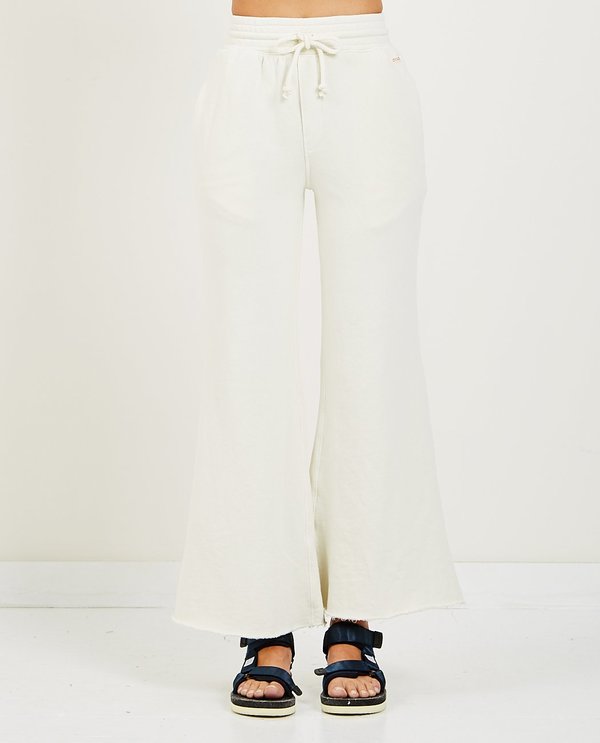 AR321 WIDE LEG LIGHT WEIGHT SWEATPANTS - ECRU AR321 WIDE LEG LIGHT WEIGHT SWEATPANTS - ECRU