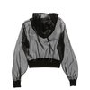 Off-White Cropped Hoodie - Black/Black - Thumbnail 2