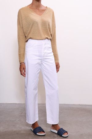 Nili Lotan Toledo Pant - Vintage White Nili Lotan Toledo Pant - Vintage White