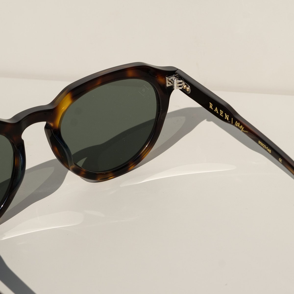 RAEN Sage Polarized Sunglasses Tortoise Shell Raen Optics Adin Polarized Sunglasses - Kola Tortoise  main image 4