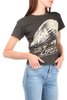 Madeworn Led Zeppelin Glitter Crop Tee - Black Pigment - Thumbnail 2