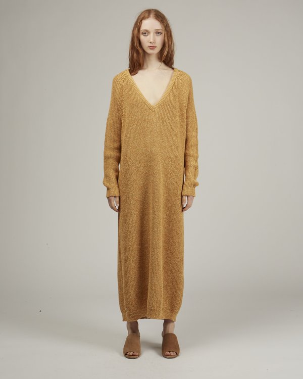 Baserange Danube cotton sweater dress Baserange Danube cotton sweater dress
