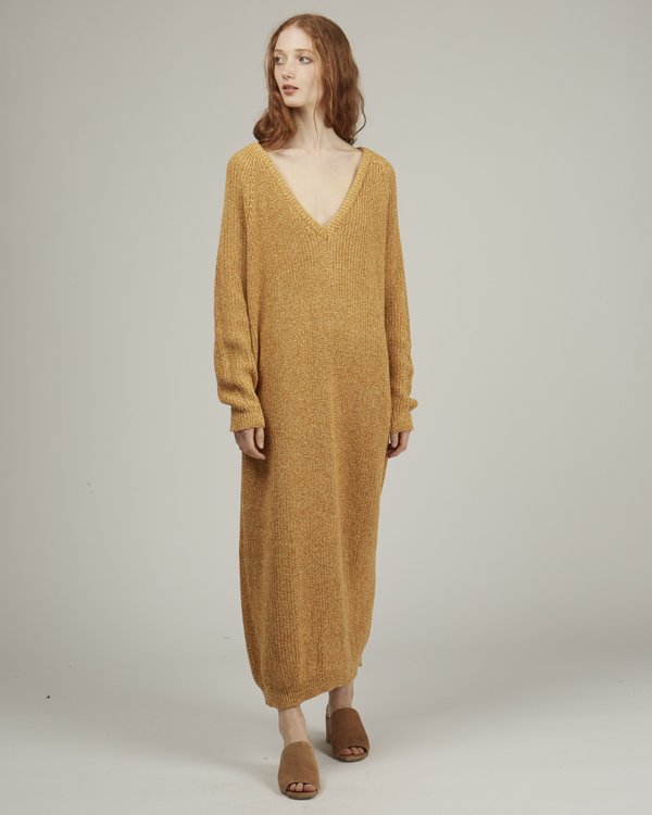 Baserange Danube cotton sweater dress Baserange Danube cotton sweater dress