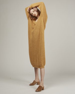 Baserange Danube cotton sweater dress Baserange Danube cotton sweater dress