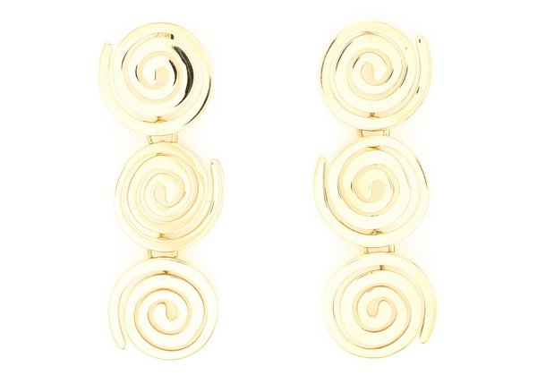 Modern Weaving Stacked Petite Coils - Brass Modern Weaving Stacked Petite Coils - Brass