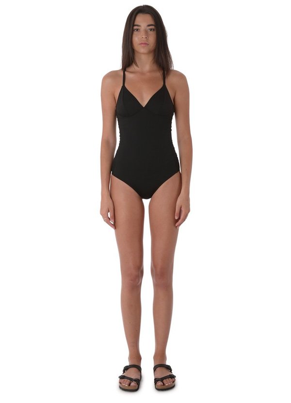 Fortnight TIE BACK ONE PIECE - Black Fortnight TIE BACK ONE PIECE - Black
