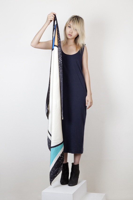 Julie Thevenot SAMSARA SILK SCARF Julie Thevenot SAMSARA SILK SCARF