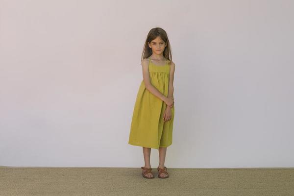 KIDS Omibia Violeta Dress - Lime KIDS Omibia Violeta Dress - Lime