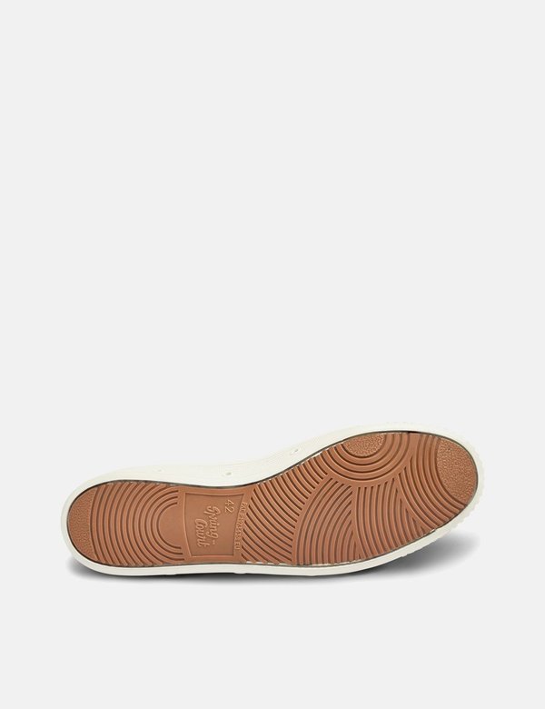 Spring Court G2 Washed Out Vintage Heavy Twill Low Trainers - Blue Spring Court G2 Washed Out Vintage Heavy Twill Low Trainers - Blue