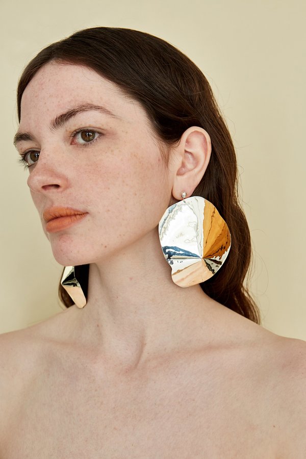 Julie Thevenot LARGE ARAPED - SILVER Julie Thevenot LARGE ARAPED - SILVER