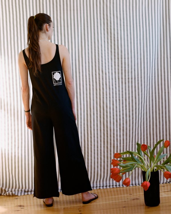 OffSeasonNYC Souvenir Sportsuit - Black Jersey OffSeasonNYC Souvenir Sportsuit - Black Jersey