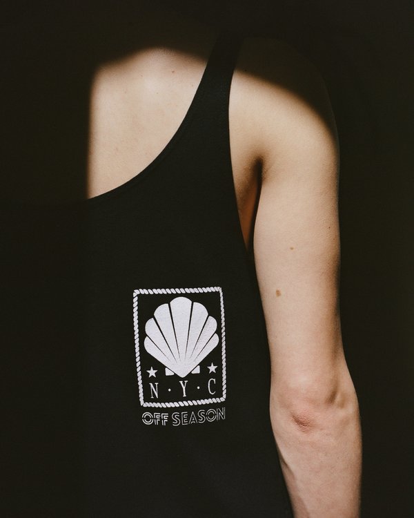 OffSeasonNYC Souvenir Sportsuit - Black Jersey OffSeasonNYC Souvenir Sportsuit - Black Jersey