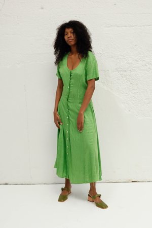 Esprit Minikleid In A-Linie Mit Print (034EE1E351) Citrus Green Ab 44