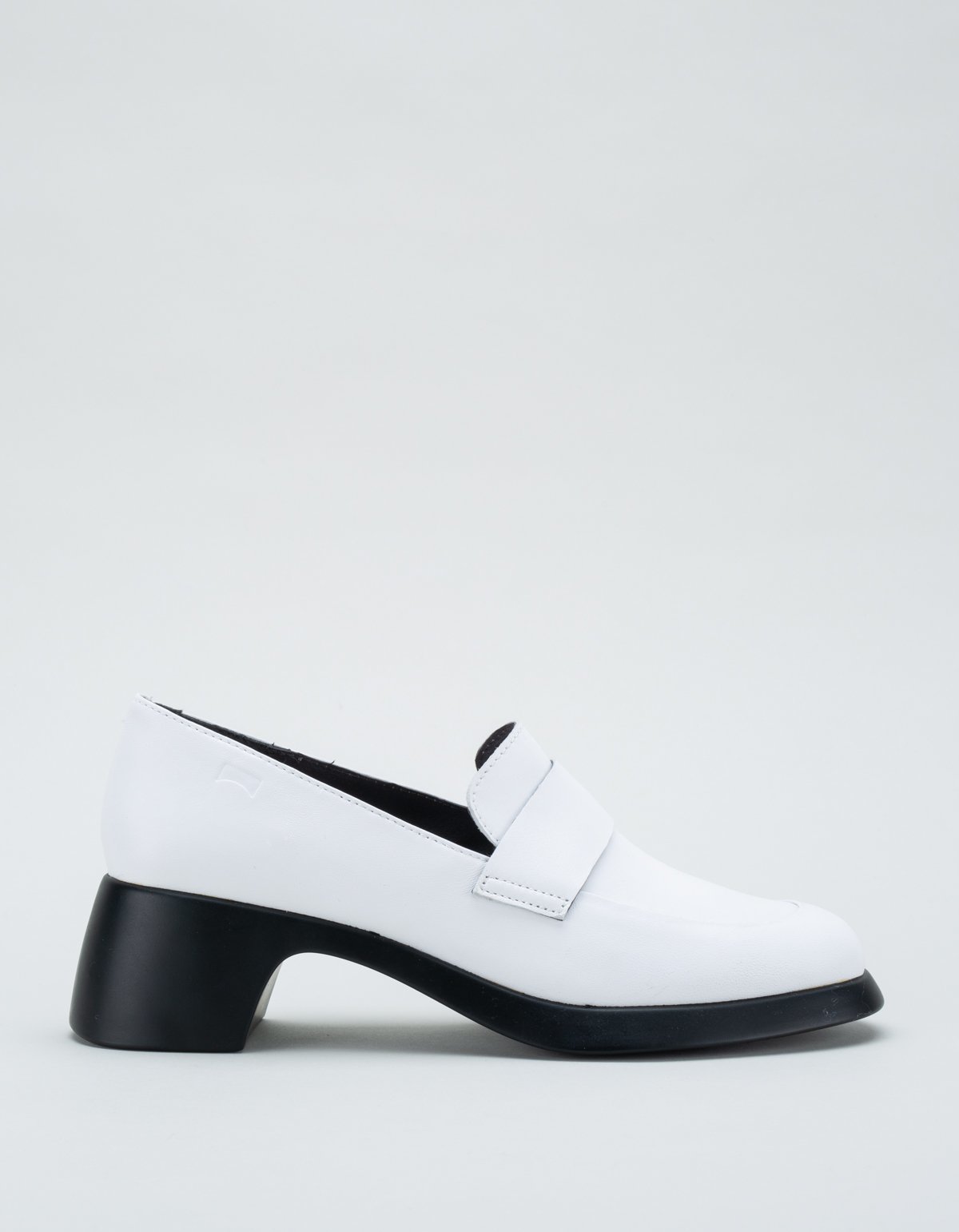 camper trisha heeled loafer