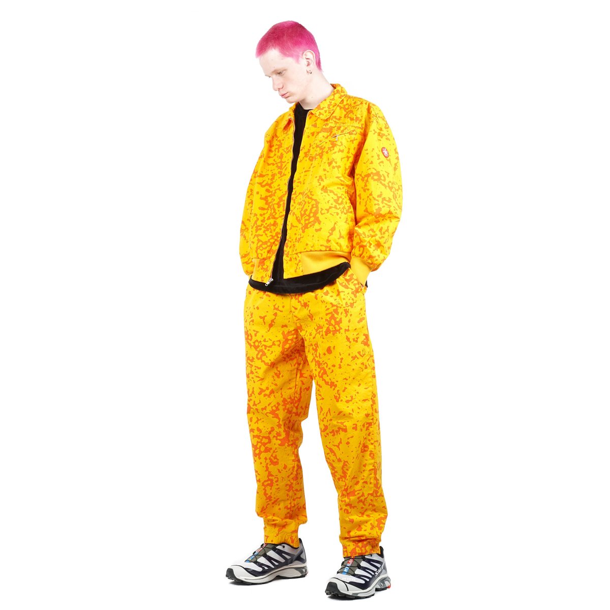 COLOUR-NOISE-PRINT-ZIP-UP-