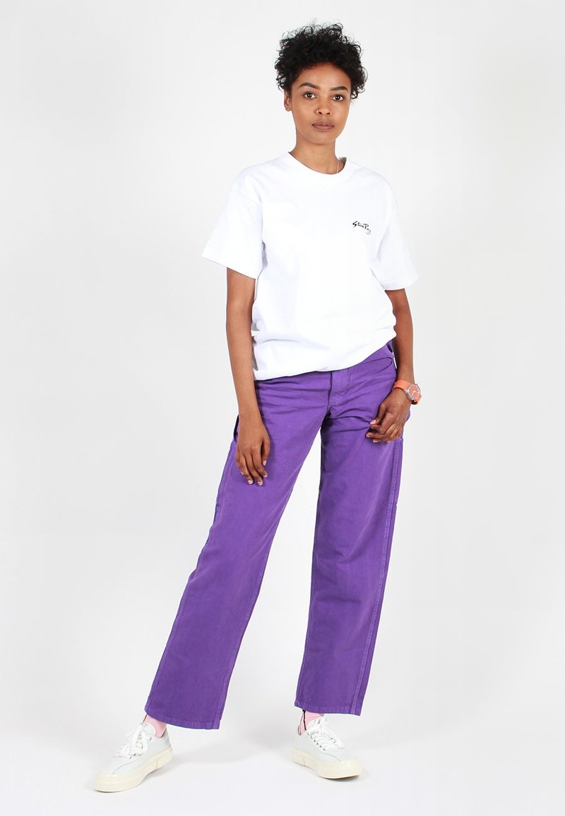 RAIVE ♥ Purple Colored Denim Pants / 追跡付 Stan Ray Painter Pant Overdye - Decade Purple | Garmentory