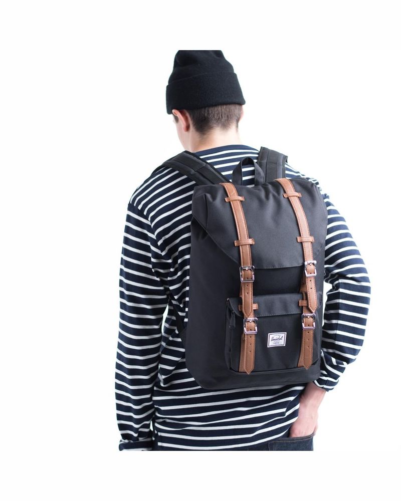 Herschel Supply Co Herschel Little America Black Tan HERSCHEL
