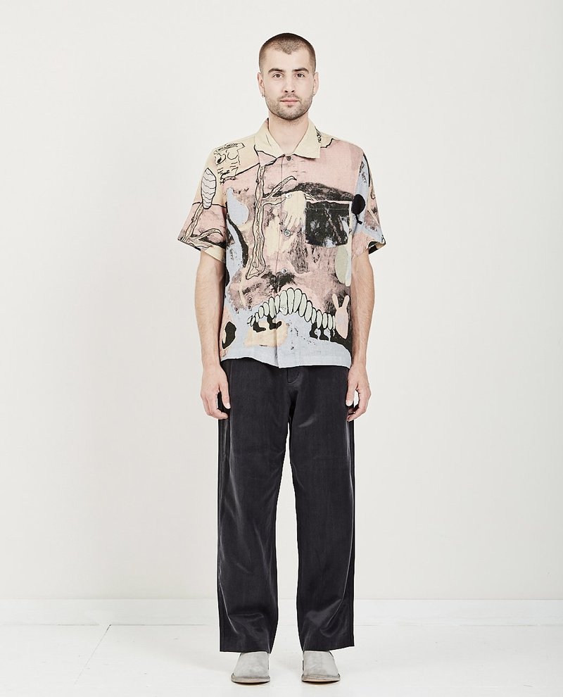 Our Legacy BOX SHIRT - ACID LANDSCAPE PRINT | Garmentory