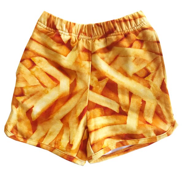 KIDS Romey Loves Lulu Shorts - Fries KIDS Romey Loves Lulu Shorts - Fries