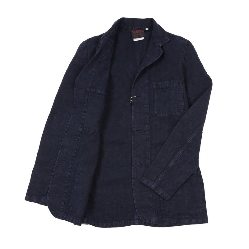 VETRA “Heavy Linen” Coverall Black 44 VETRA “Heavy Linen” Coverall Black 44（Vétra Heavy Weave