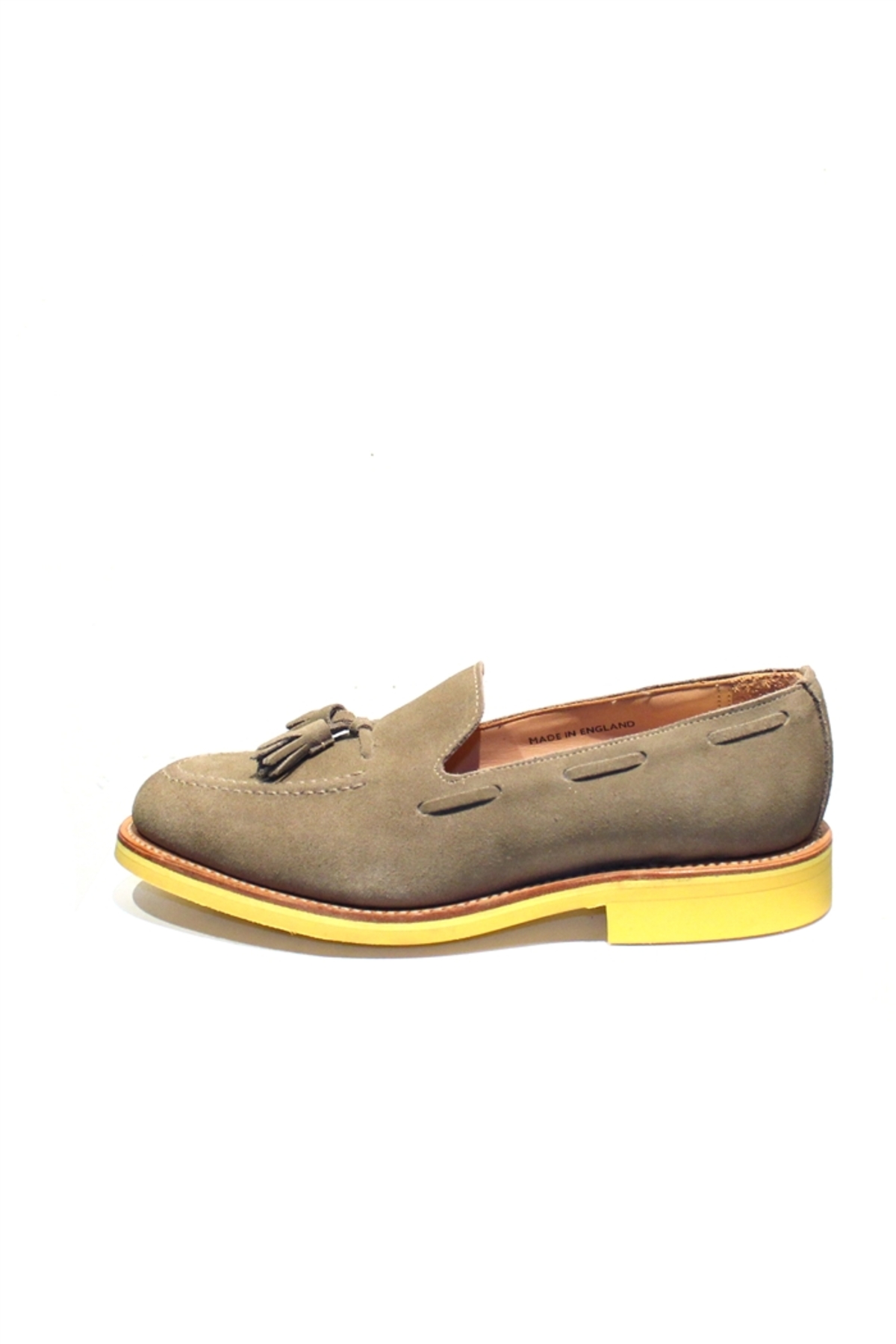 Mark Mcnairy tassel loafers NIB Mark McNairy Brown Dirty Buck Suede England Tassel  main image 4