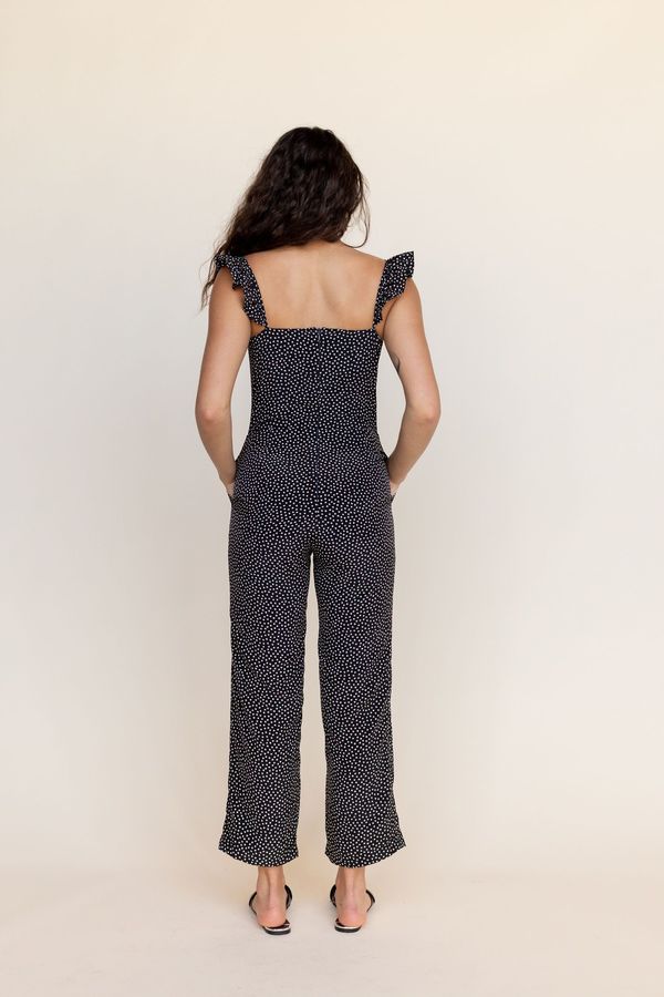 BETWEEN TEN Piper Jumpsuit - Black Floral BETWEEN TEN Piper Jumpsuit - Black Floral