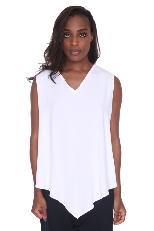 Tienda Ho Monsoon Tank in White Tienda Ho Monsoon Tank in White