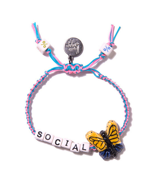 Venessa Arizaga Social Butterfly Bracelet Venessa Arizaga Social Butterfly Bracelet